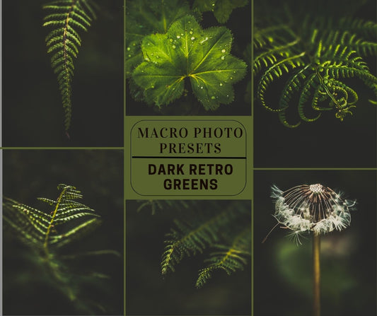 MPP - Dark Retro Greens Preset Pack
